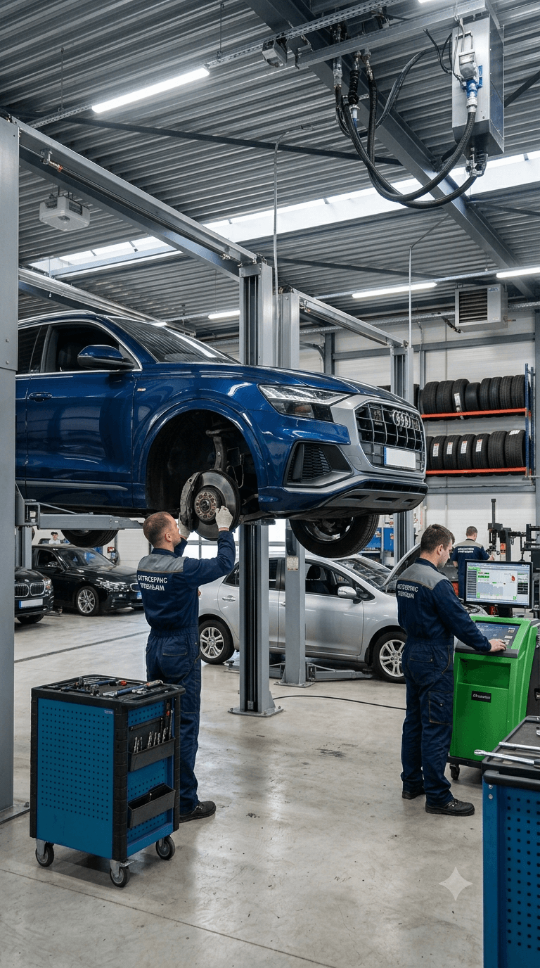 Мастер за работой в сервисе Style АВТО